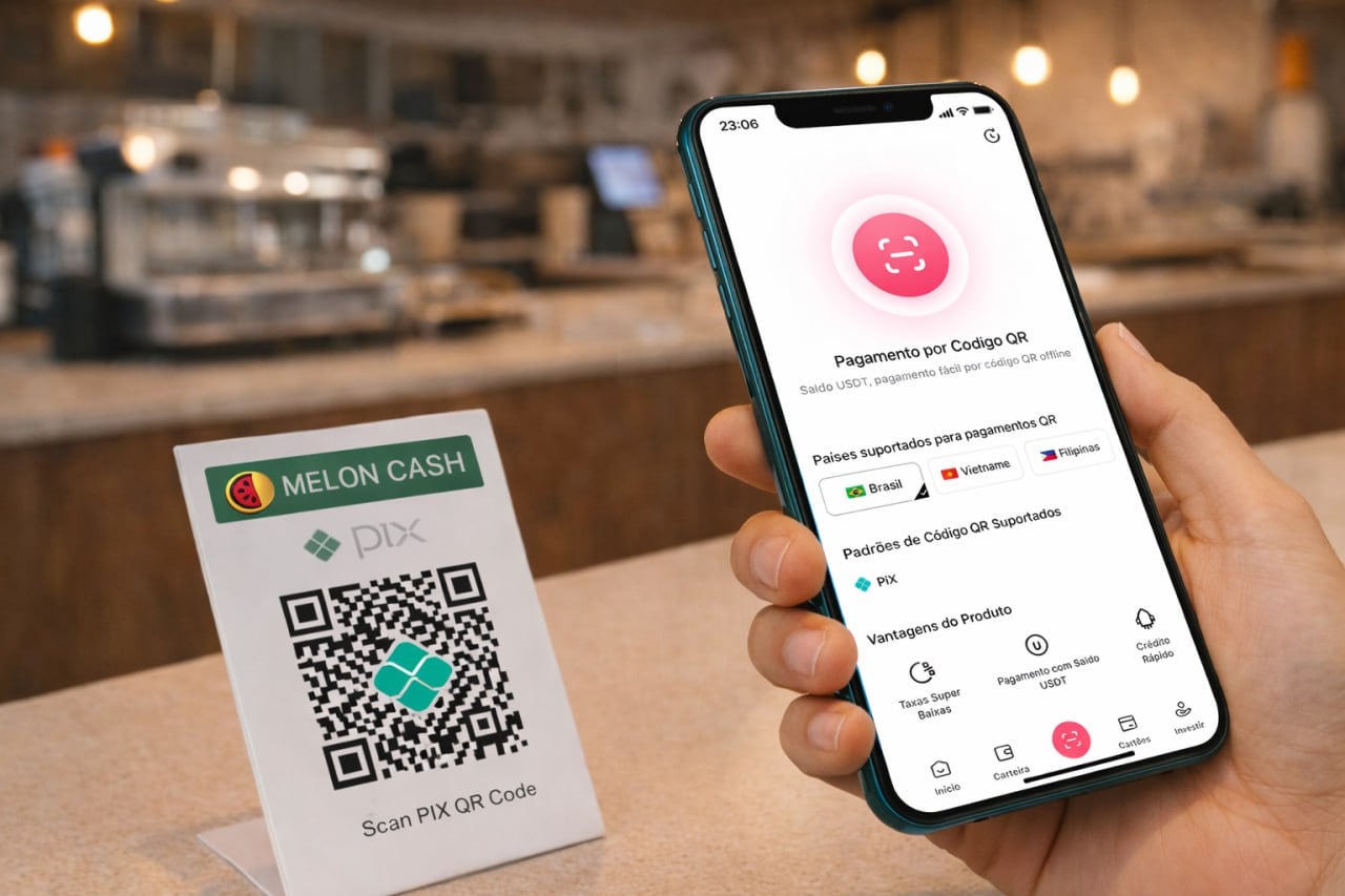 Melon Cash QR Payment Mobile